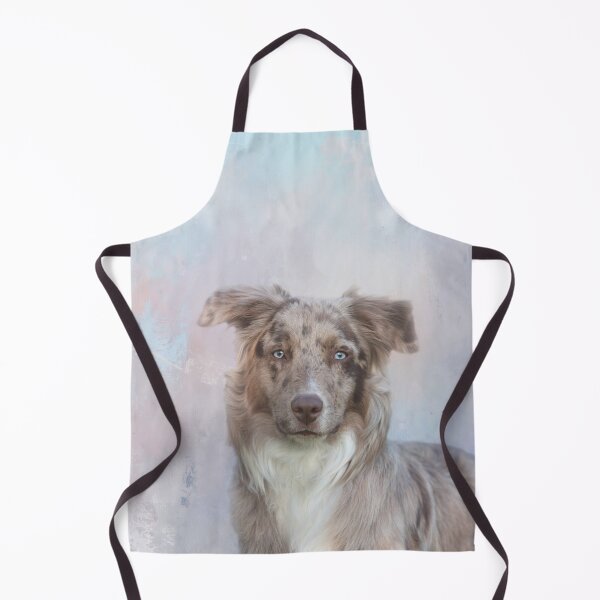 Item preview, Blue Merle Bicolor Australian Shepherd Two designed and sold by Elisabeth Lucas.