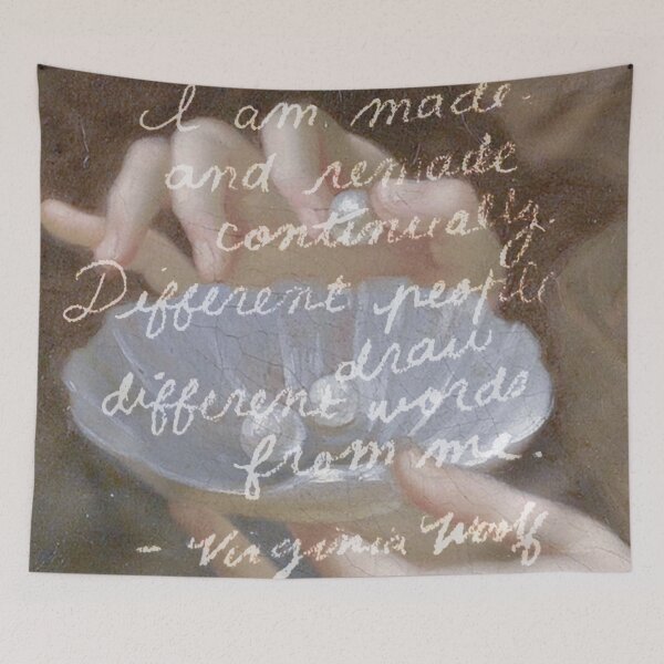 Item preview, virginia woolf quote designed and sold by glittrfae.
