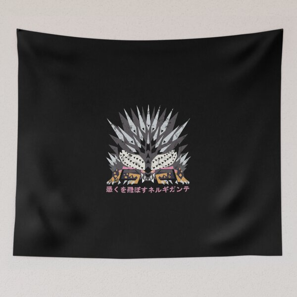 Item preview, Monster Hunter World Iceborne Ruiner Nergigante Kanji designed and sold by JyotiSarma.