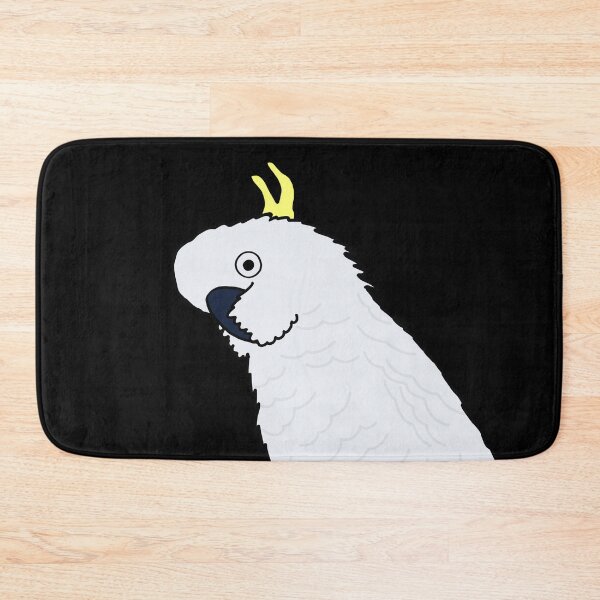 Item preview, Cheeky Cockatoo on Black designed and sold by Digitaldingo.