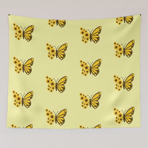 Item preview, Sunflower Butterfly Monarch Natural designed and sold by arianne121.