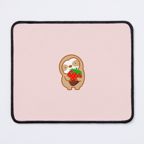 Item preview, Cute Strawberry Fondue Sloth  designed and sold by theslothinme.
