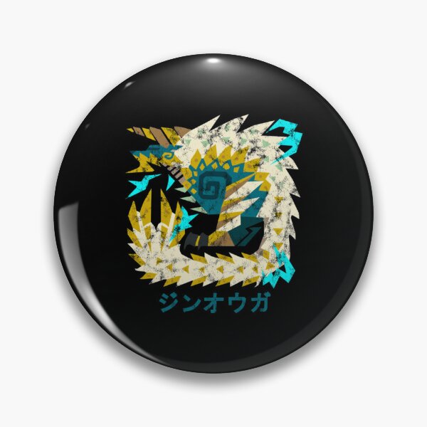 Artikelvorschau, Monster Hunter World Iceborne Zinogre-Kanji-Symbol entworfen und verkauft von JyotiSarma.