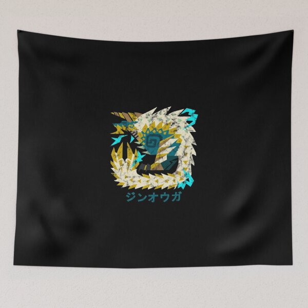 Item preview, Monster Hunter World Iceborne Zinogre Kanji Icon designed and sold by JyotiSarma.