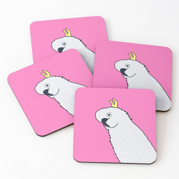 Item preview, Cheeky Cockatoo on Pink designed and sold by Digitaldingo.