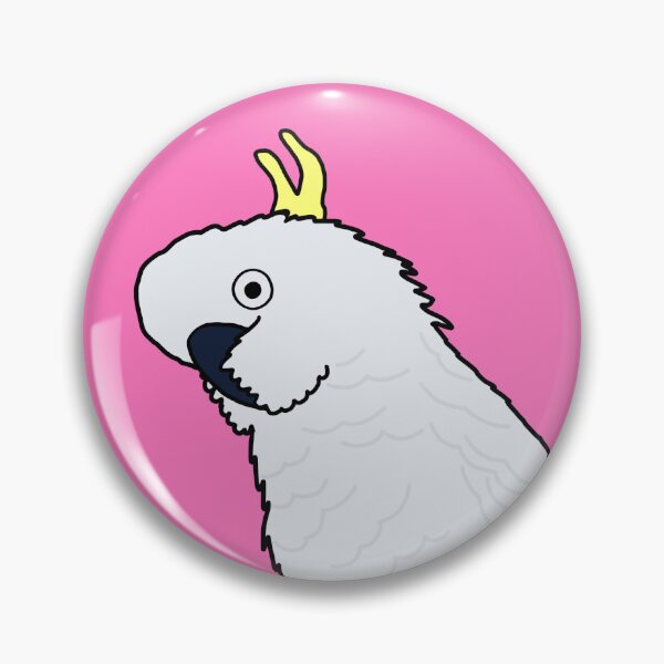 Item preview, Cheeky Cockatoo on Pink designed and sold by Digitaldingo.