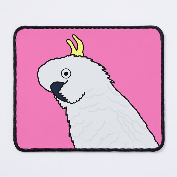 Item preview, Cheeky Cockatoo on Pink designed and sold by Digitaldingo.