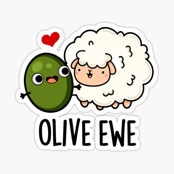 Item preview, live Ewe Funny Love Puns  designed and sold by punnybone.