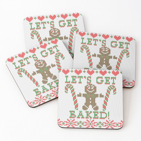 Item preview, Let's Get Baked The Gingerbread Cookie Says designed and sold by Garaga.