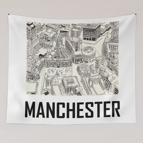 Item preview, Manchester city center designed and sold by nickjones81.