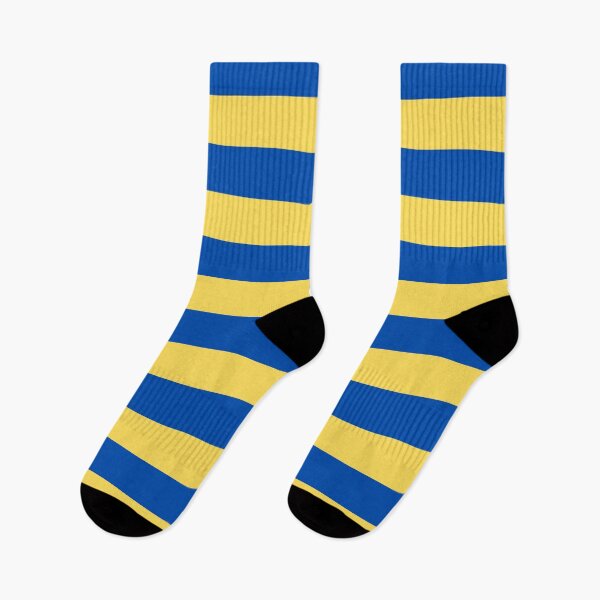 Item preview, Blue and yellow striped designed and sold by greentiger1.