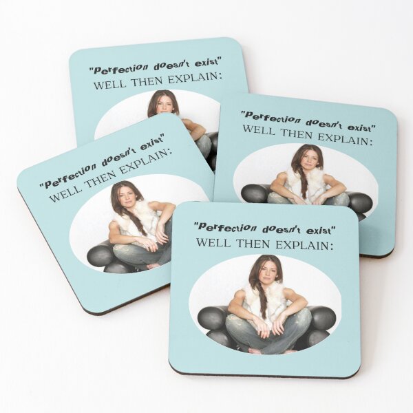 Item preview,  If perfection doesn_t exist then explain Evangeline Lilly designed and sold by FoxyGalleryCo.