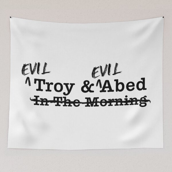 Item preview, Evil Troy and Evil Abed. designed and sold by Harlsw.
