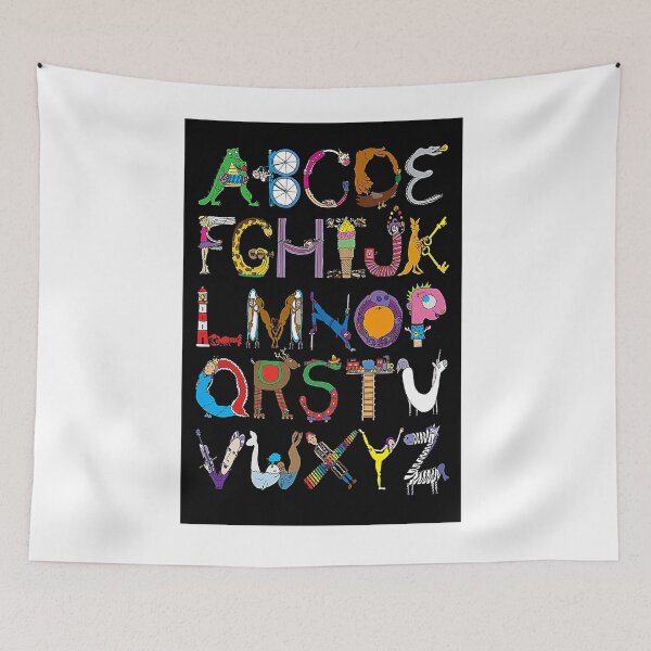 Item preview, Alphabet Funny Print Vertical designed and sold by DeGeo.