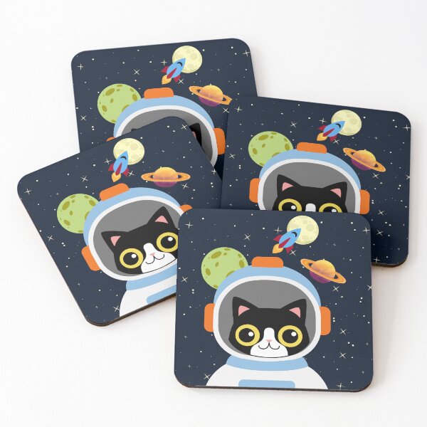 Item preview, Happy Catstronaut designed and sold by leBoosh-Designs.