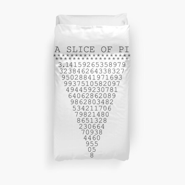 Una rebanada de pi Funda nórdica