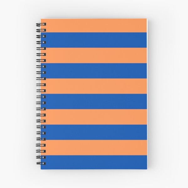 Item preview, Blue and orange striped designed and sold by greentiger1.