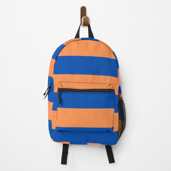 Item preview, Blue and orange striped designed and sold by greentiger1.