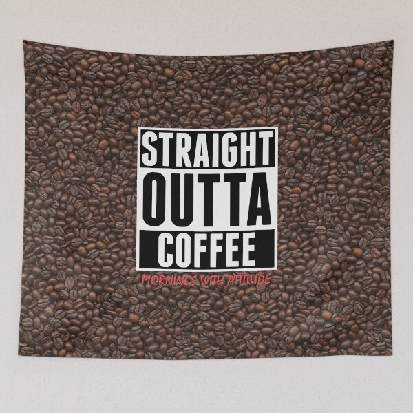 Item preview, Straight Outta Coffee (3) designed and sold by animinimal.