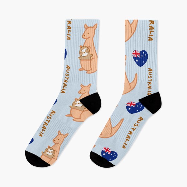 Item preview, Cute I Love Australia Kangaroo Sloth  designed and sold by theslothinme.