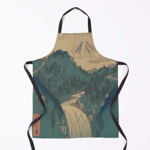 Item preview, View of Fuji from the Mountains in the Province of Izu | Utagawa Hiroshige | 1858 Japanese Woodblock Art designed and sold by CJET.