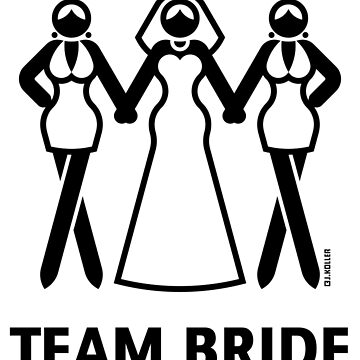 Team Bride Hand Drawn Bachelorette Party Hen Party Bridal Shower Stock  Vector by ©Teploleta 215149146