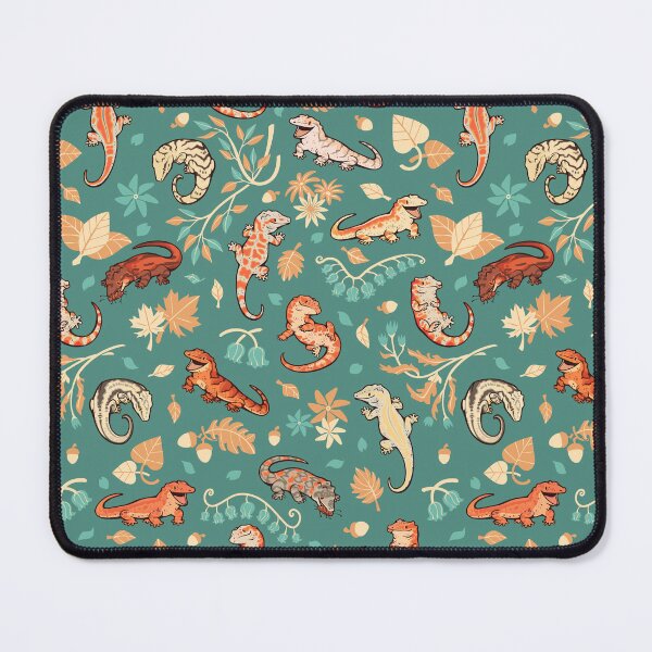Item preview, Autumn geckos in green designed and sold by Colordrilos.