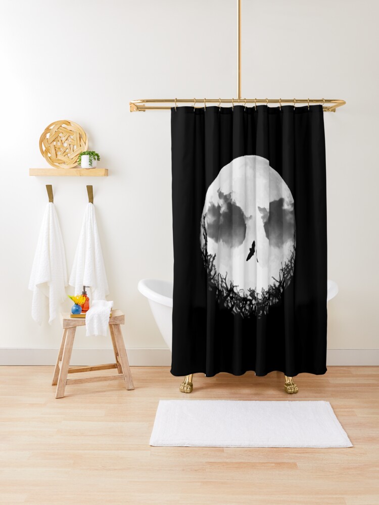 The Nightmare Before Christmas Jack Skellington Shower Curtain