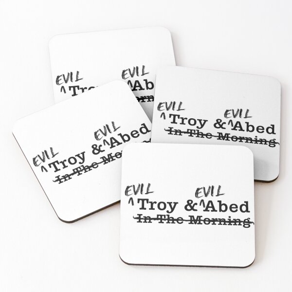 Item preview, Evil Troy and Evil Abed. designed and sold by Harlsw.