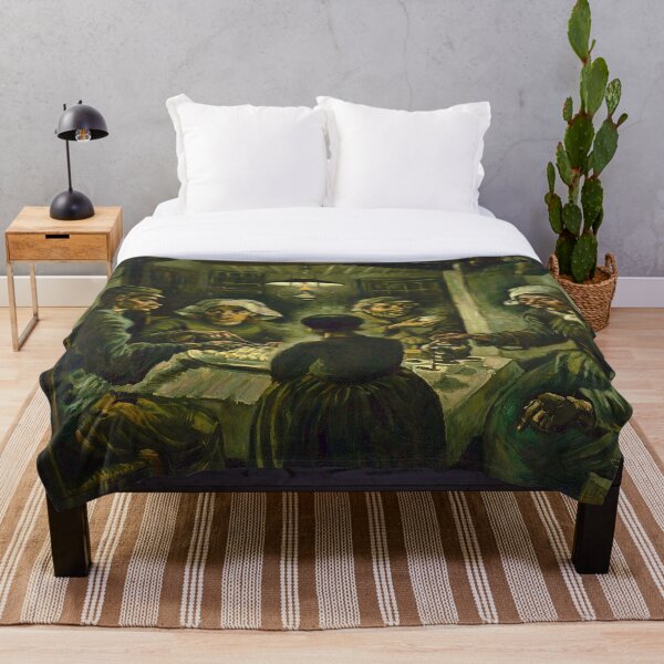 Aperçu de l'œuvre Les mangeurs de pommes de terre de Vincent van Gogh créée et vendue par SimpleJoyStyle.