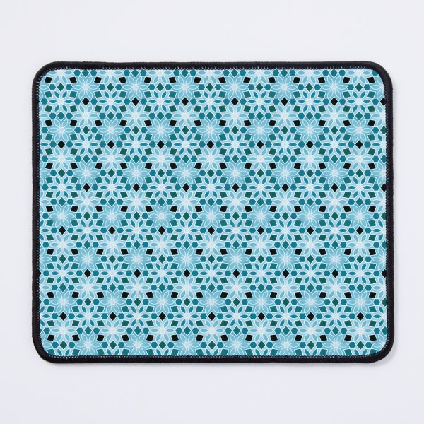 Item preview, Winter Spring Water - Petal Kaleidoscope Hexagon Flower Pastel Crystals - Black Rhomb designed and sold by GrandTartaria.