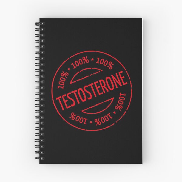 Item preview, 100% Testosterone Stamp (Red) designed and sold by MrFaulbaum.