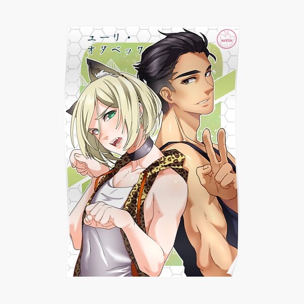 Yurio and Otabek Poster