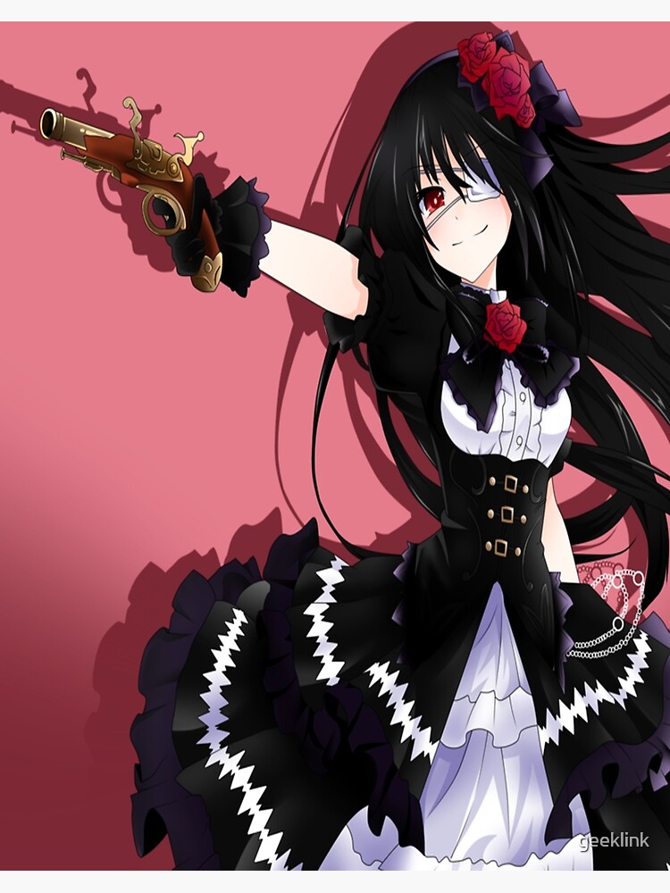 kurumi tokisaki - date a live Clock for Sale by geeklink