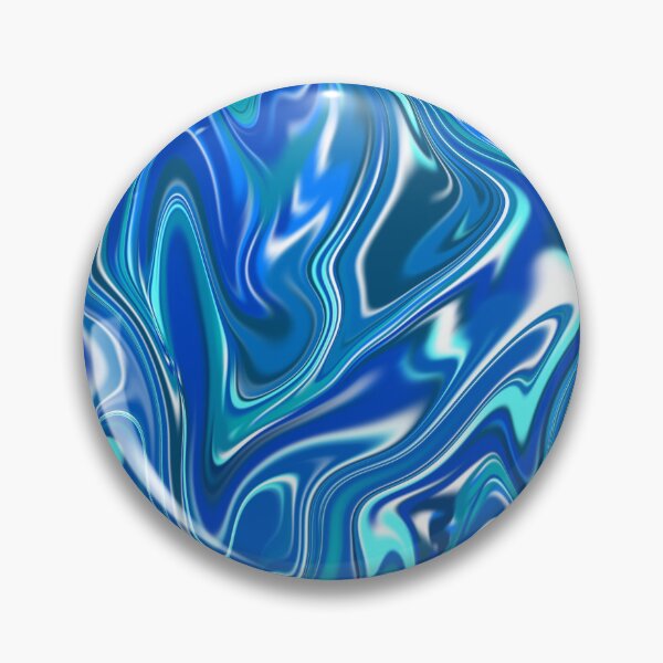 Item preview, Liquid Blue Ocean Sea Wave Marble Swirl Abstract designed and sold by jays-artworks.