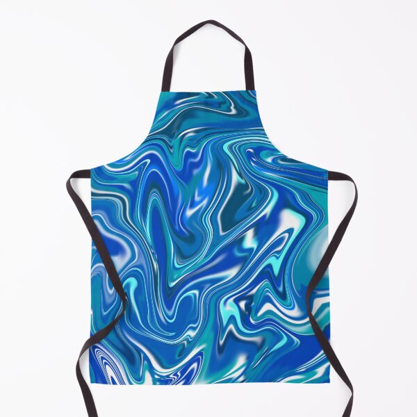 Item preview, Liquid Blue Ocean Sea Wave Marble Swirl Abstract designed and sold by jays-artworks.
