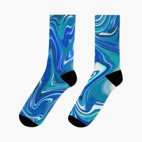Artikelvorschau, Flüssige blaue Ozean-Seewellen-Marmor-Strudel-Zusammenfassung entworfen und verkauft von jays-artworks.