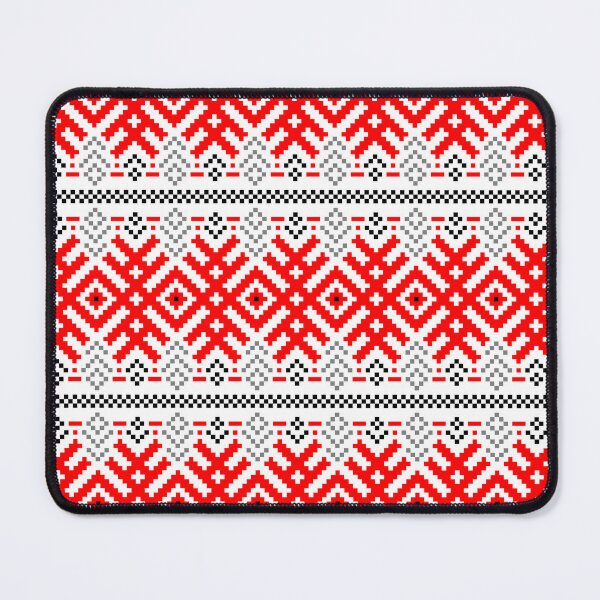 Item preview, Unity - Force Protection Abundance - Ethno Ukrainian Traditional Pattern - Slavic Ornament Red Black designed and sold by GrandTartaria.