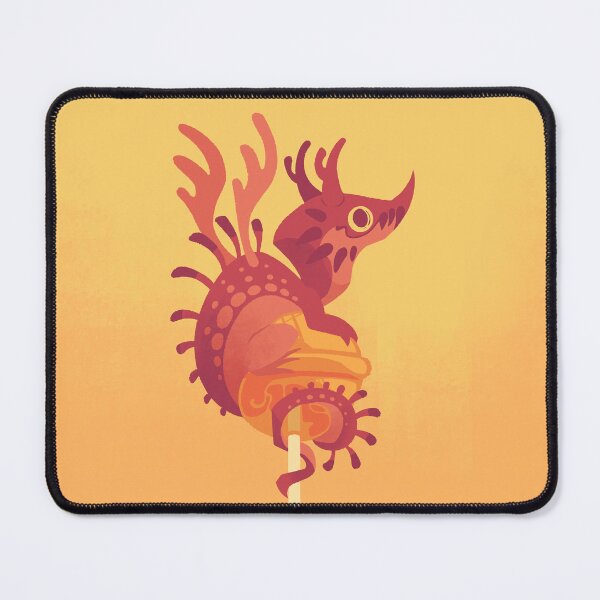 Item preview, Dragonpop alebrije cherry orange designed and sold by Colordrilos.
