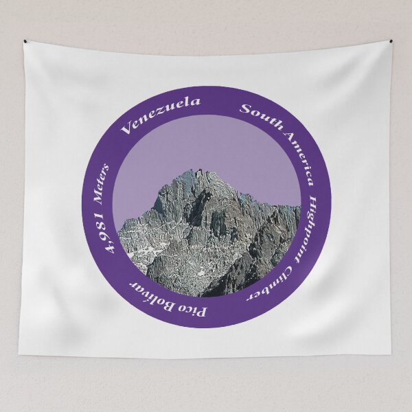 Item preview, Venezuela South America Highpoints designed and sold by janraydesigns.