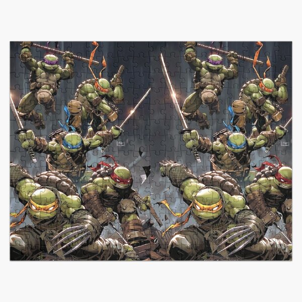 TMNT Ninja Turtles Jigsaw Puzzle / Europeo / Kowabunga / Playmates