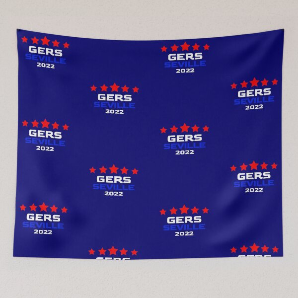 Item preview, Glasgow Rangers Seville Merch Blue designed and sold by CTTDesigns.