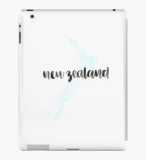 New Zealand Country Watercolour iPad Case/Skin