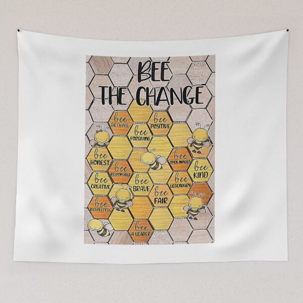 Item preview, Bee The Change Print designed and sold by DeGeo.