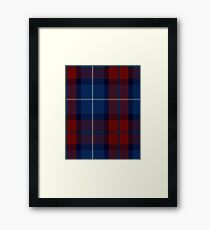 Diaspora Tartan Framed Print