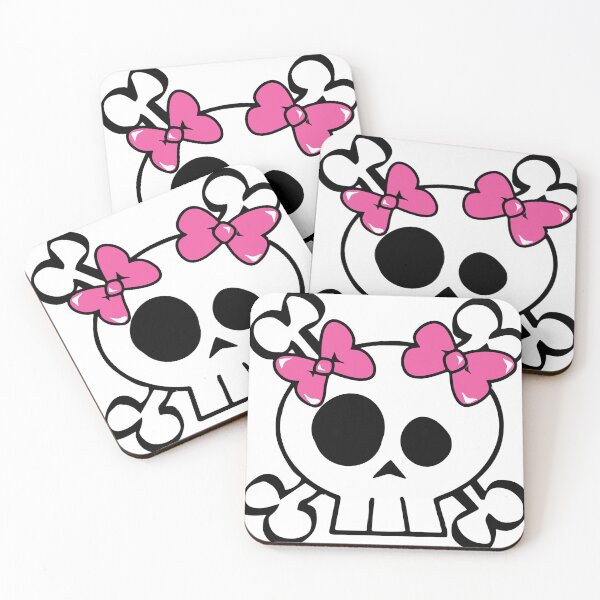 Item preview, Cute Girl Skull Design For Women designed and sold by anjanaartz.