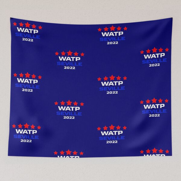 Item preview, Glasgow Rangers Seville Merch Blue Watp designed and sold by CTTDesigns.