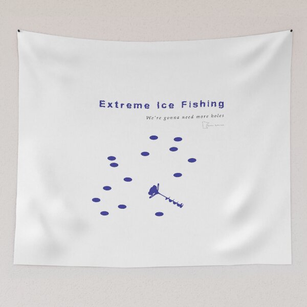 Item preview, Extreme Ice Fishing - Minnesota Sayings designed and sold by SortaSota.
