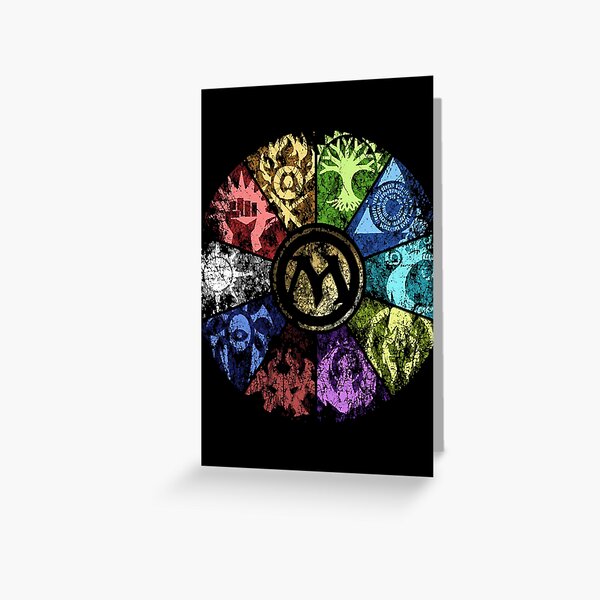Item preview, MTG  Faded Guild Wheel  designed and sold by Elizabeth45409.