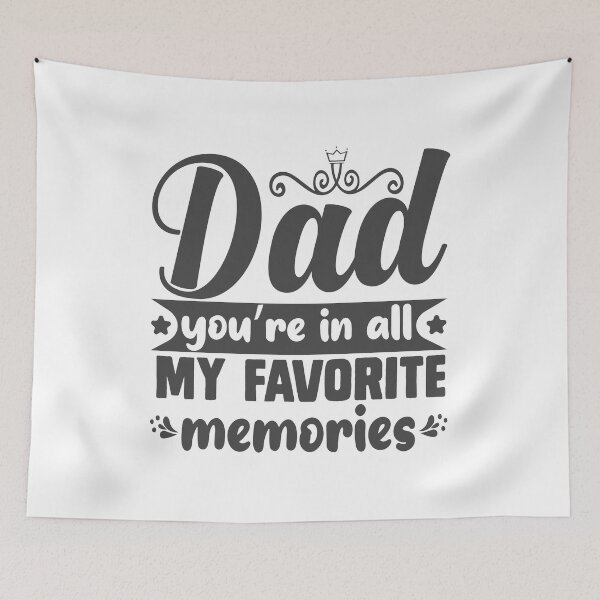 Item preview, dad you're in all my favorite memories Gift for Fathers designed and sold by Kezichy.